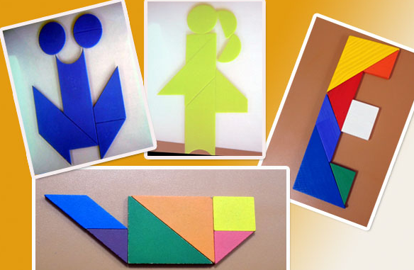 七巧拼图图案大全(七巧板拼图优良做品) 七巧拼图图案大全(七巧板拼图优良做品)